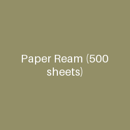 Paper Ream (500 sheets)