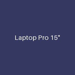 Laptop Pro 15"